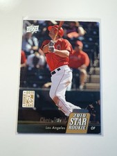2010 Upper Deck Star Rookie | Chris Pettit Los Angeles Angels Baseball Card #24. rookie card picture