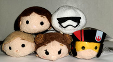 Disney Mini Tsum Tsum Star Wars Plush Figures Lot Of 5