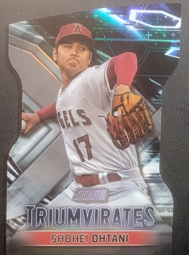 2023 Stadium Club Triumvirates #T-25 Shohei Ohtani Angels
