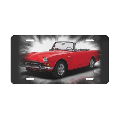 1965 Sunbeam Alpine License Vanity Plate