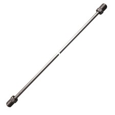 316 Brake Line 16 Inch Stainless Steel 38-24 Tube Nuts 45 Degree Double Flare