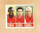 Panini - Football League 96 - Goater / Jeffrey / Hayward - Rotherham - # 408