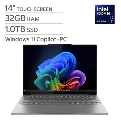 Lenovo Slim 7i Aura Edition 14'' OLED Touch Copilot+ PC Ultra 7 258V 32GB 1TB SSD