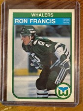 1982-83 O-Pee-Chee #123 Ron Francis RC NRMT Rookie Card!! Great Condition OPC