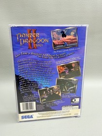 Panzer Dragoon II 2 (Sega Saturn) Complete - Pristine Condition - Reg Card