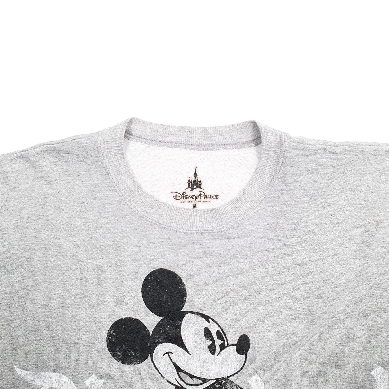 DISNEY Crewneck Oversized Fit Mickey Mouse Disneyland Jumper Sweatshirt Womens M image 2