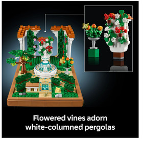 [ BIG SALE ] LEGO Fountain Garden Icons Collection Set