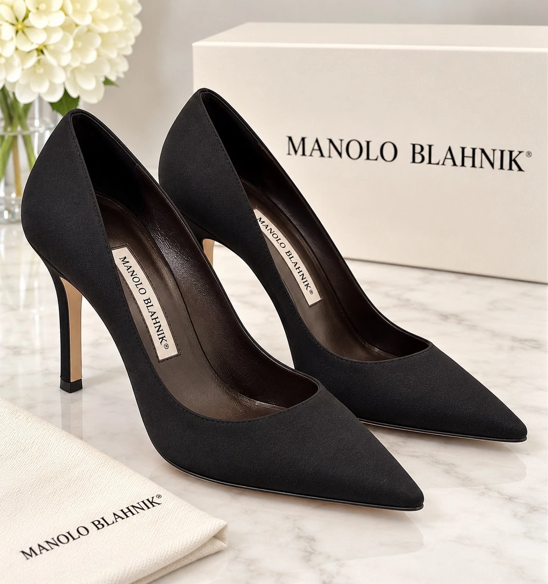 Manolo Blahnik ハンギシ38 Manolo Blahnik 38 for sale | eBay