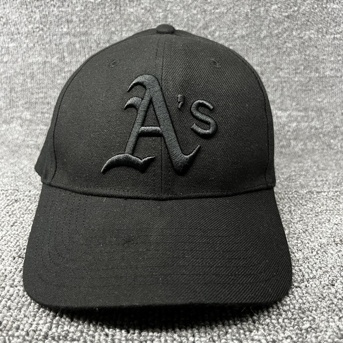 '47 Brand Oakland Athletics Black MVP Snapback Hat Adjustable Cap New