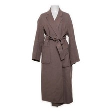 Zara, Mantel, Damen, Größe: L, Beige, Polyester/Wolle, Fischgräte #umI