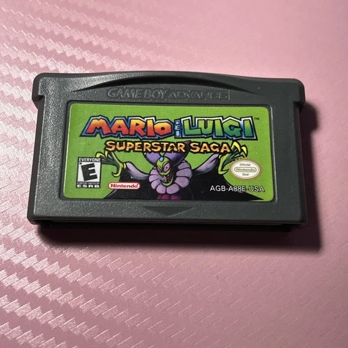 Mario & Luigi Superstar Saga (Nintendo GBA, 2003) Cartridge Only Tested/Working