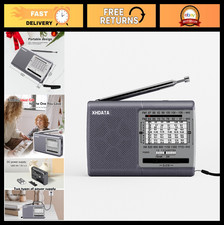 Portable AM FM Shortwave Radio - Battery Operated, Great Reception, Earphone Jac