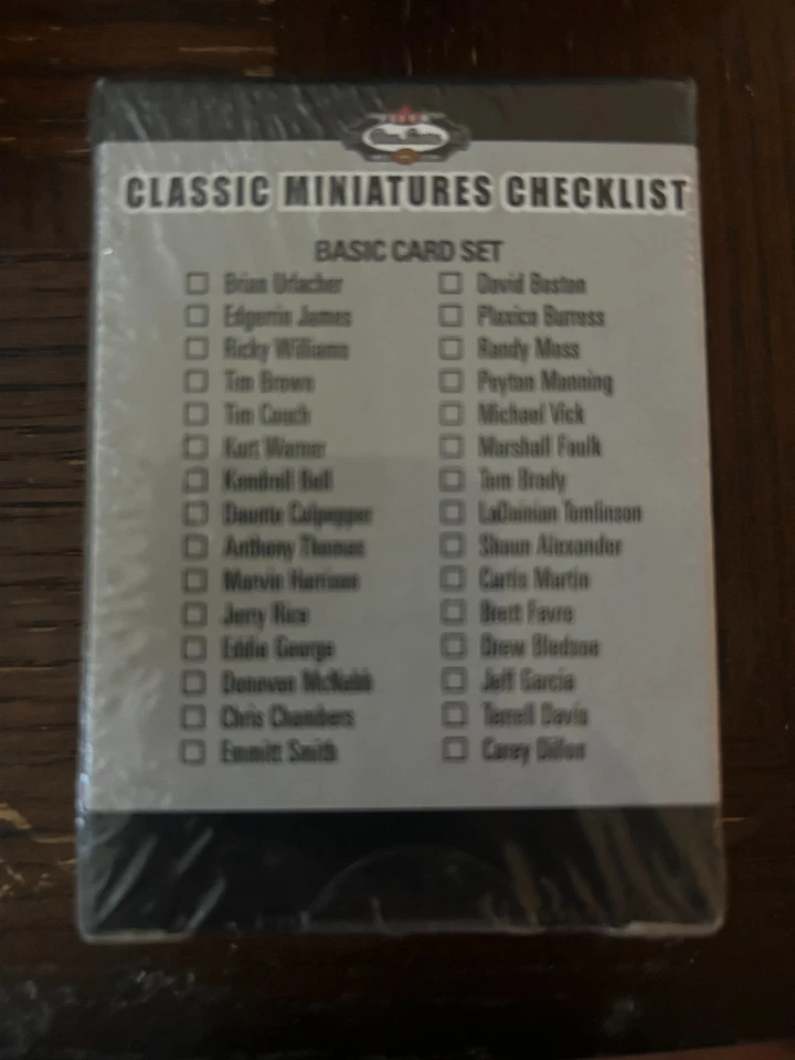 2002 Fleer Box Score Classic Miniatures (30 Card) Set !!! TOM BRADY, MANNING.... - Image 2 of 2