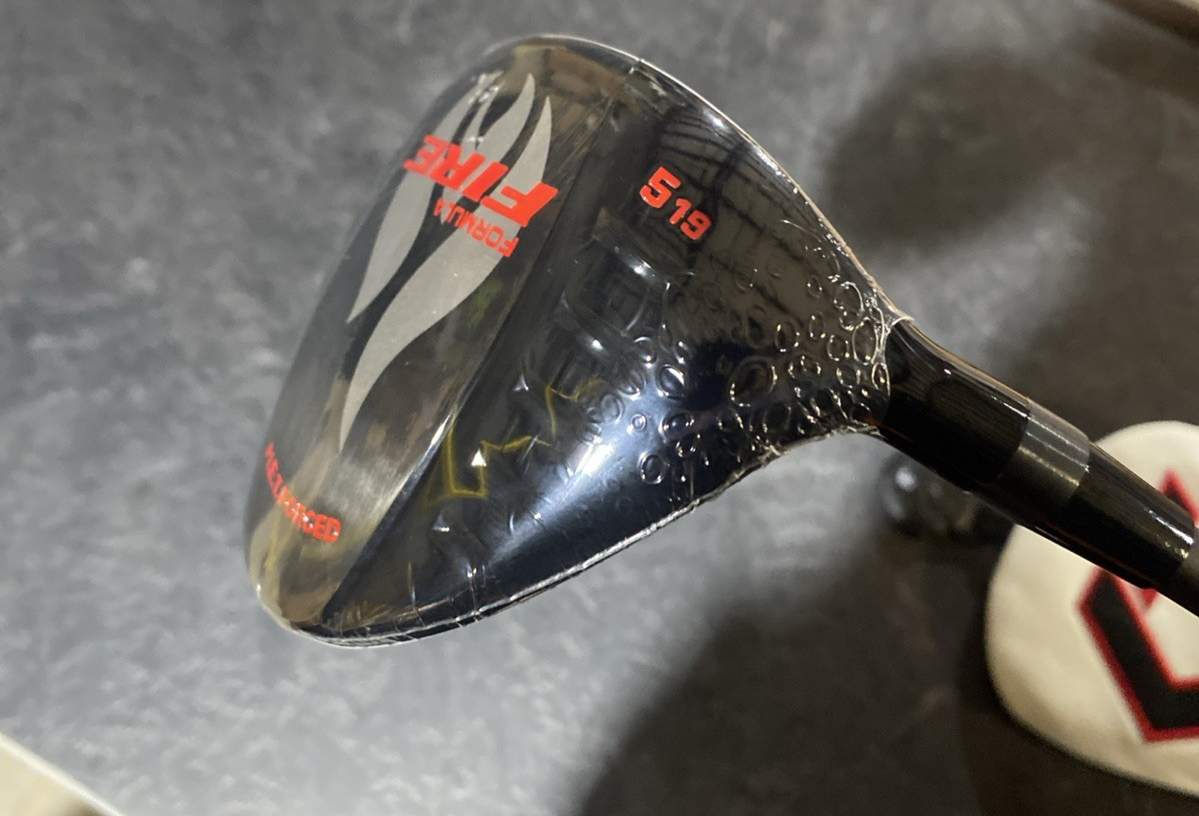 KRANK GOLF Formula FIRE 5W Speeder レフティ Krank Formula Fire 5 Wood 19° Fairway RH A-Flex Speeder Light Tour