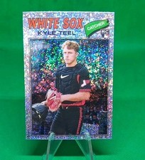 2026 Topps Heritage Chrome Silver Sparkle Kyle Teel RC Chicago White Sox