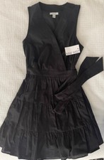 Nine West Black Wrap Dress
