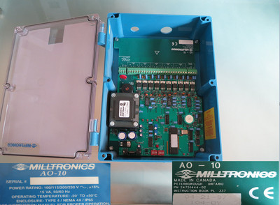 Milltronics AO-10 control box  1-1 #824