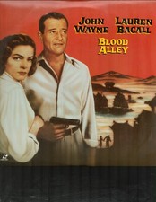 Blood Alley 1955 laserdisc John Wayne Lauren Bacall Widescreen