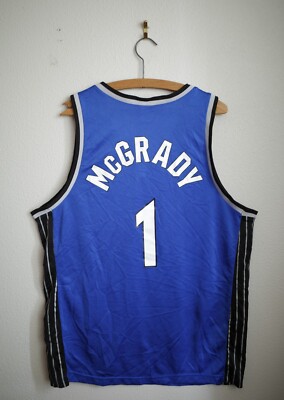 Tracy McGrady Orlando Magic Champion NBA Jersey Size 44 Large 90's