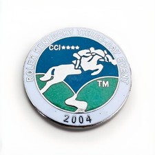 Vintage Rolex Kentucky Horse Racing 2004 Enamel Lapel Hat Pin BV