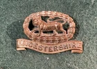 WW1 Leicestershire Regtment  Brass Collar Badges.  Ll23