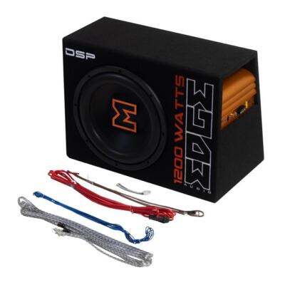 Edge Active DBX Serie 12 Zoll 1200 Watt Bass Sub Gehäuse DSP eingebauter Amp