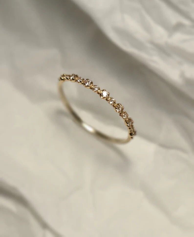 shihara Half Eternity Ring 02 シルバー Eternity Ring Half 専用