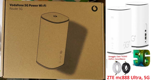 ZTE MC888 ULTRA | Vodafone Router 5G/4G WIFI | FWA | SBLOCCATO per tutti SIM - Photo 2/7