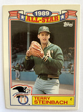 1989 Topps Baseball All-Star Game Commemorative Set #20 Terry Steinbach
