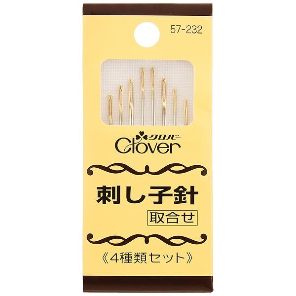 Clover Sashiko needle 8 bottles 57-232 Free Shipping with Tracking# New Japa JP