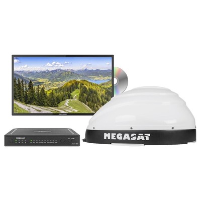 Megasat Campingman Kompakt 3 Single Satanlage Royal Line III 22'' LED TV 1504336