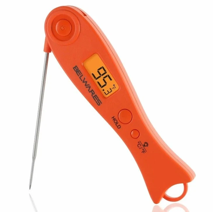 Meat Thermometer Digital Instant Read Food for Kitchen Batteries Included