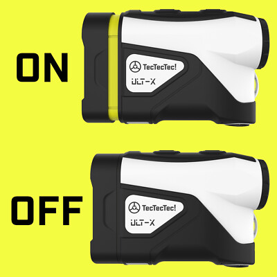 TecTecTec ULT-X Golf Rangefinder - Laser Range Finder with 1,000