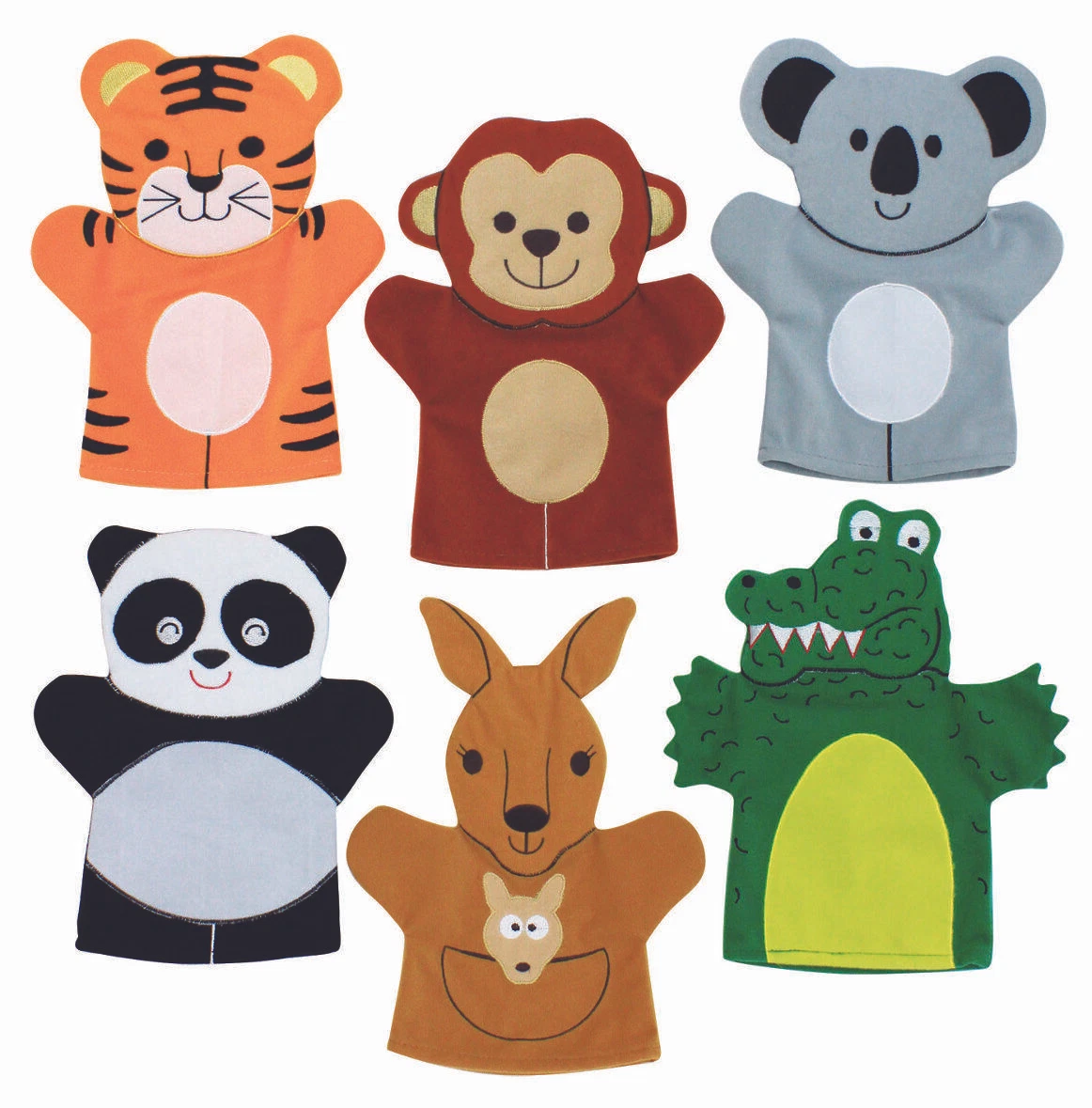 Childrens hand puppets sale