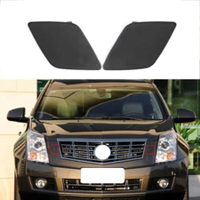 Front Bumper Headlight Headlamp Washer Cover Caps For Cadillac SRX CN1 2010-2016