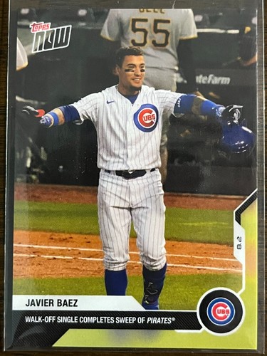 2020 Topps Now 48 Javier Báez
