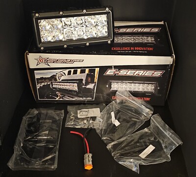 Rigid Industries 106312 E-Series 6'' Combo Spot/LED Flood Light Bar