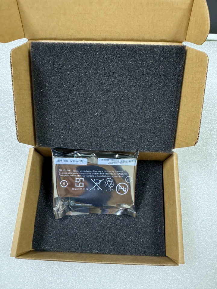 New 2025 IBM BBU07 Battery 43W4342 46C9040 IBM M5014 M5015 LSI 9750 9280 - Image 3 of 4