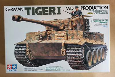 Tamiya Nr.: 35194 German Tiger I Mid Production + Detail Up 1:35 OVP