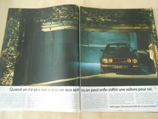 Publicité 1989 Advert WW Golf GTI 16 s
