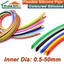 Color Silicone Tube Food Grade Flexible Tubing Hose Rubber Soft Pipe ID 0.5-50mm