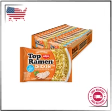 Top Ramen Noodle Soup, Chicken, 3 Ounce (Pack of 24)