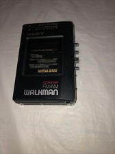 Sony WM-AF57/BF57 FM/AM Radio Cassette Player Walkman - PARTS REPAIR AS IS