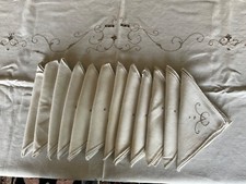 Tablecloth with 12 Napkins - Mid Century