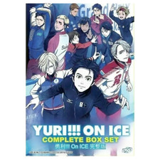 Yuri  On Ice Complete TV Series Vol. 1-12 End Anime DVD English Dubbed 