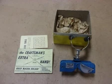 Vtg Antique Magna Holder Model 700 Magnetic Flashlight Work Stand Base Eveready