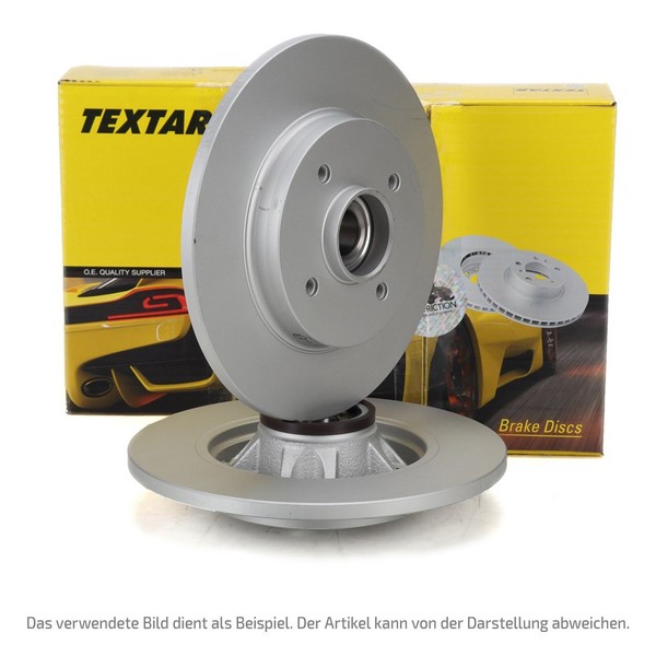 Textar Bremsscheiben Ø 260Mm + Radlager FüR Renault Megane 3 Scenic 3 Hinten-image