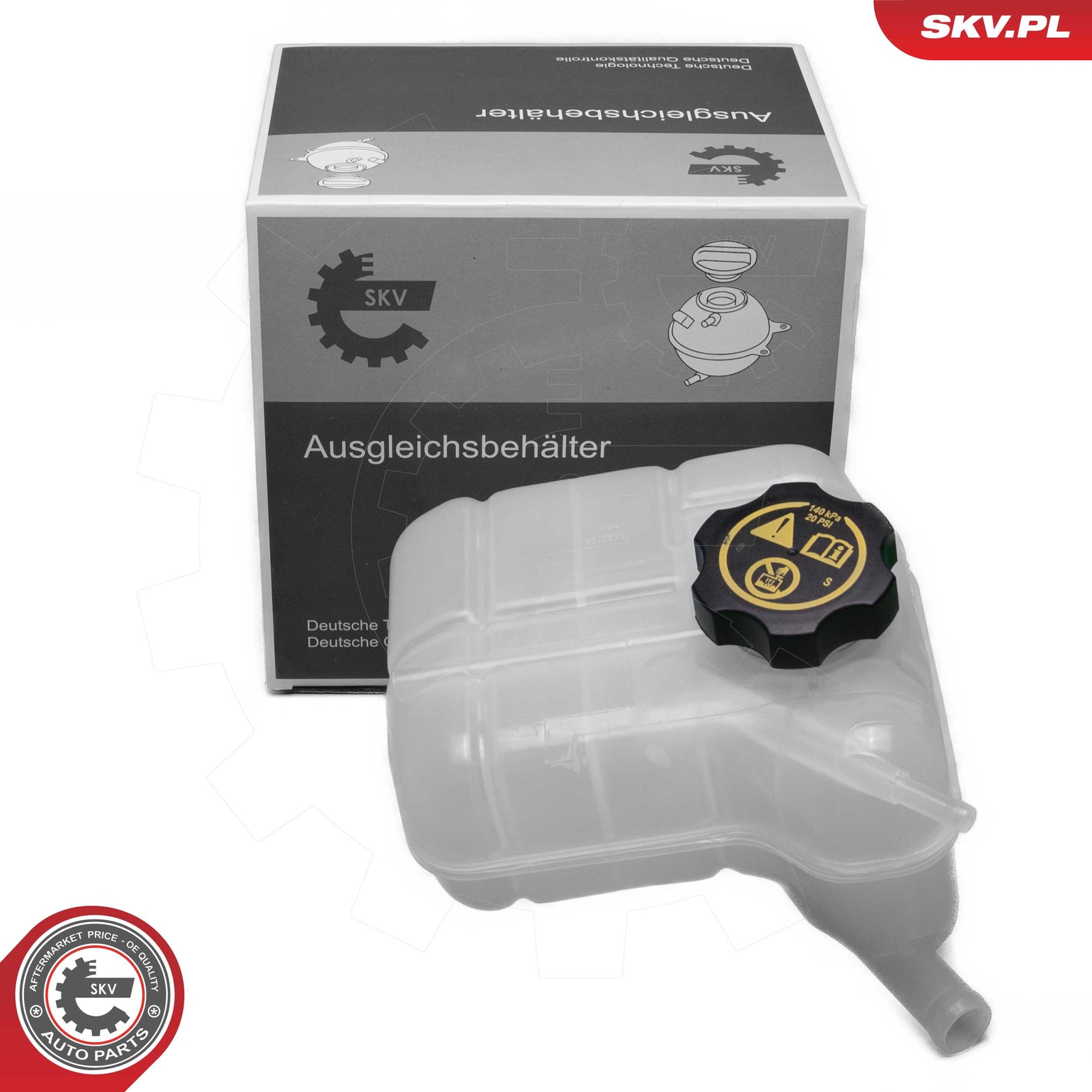 ESEN SKV 61SKV472 Expansion Tank, coolant for CHEVROLET,OPEL,SAAB,VAUXHALL