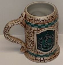 Universal Studio The Wizarding World Harry Potter Ceramic Mug Stein Slytherin