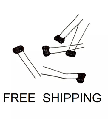(5x) 510pF - 500VDC Cornell Silvered Mica Capacitors +/- 5% - CDE CD15FD511J03
